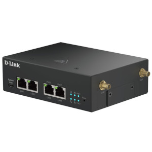 D-Link DWM-314-GP Modem/Gateway, 2 Gigabit ports, 2 Gigabit PoE ports, dual SIM slots